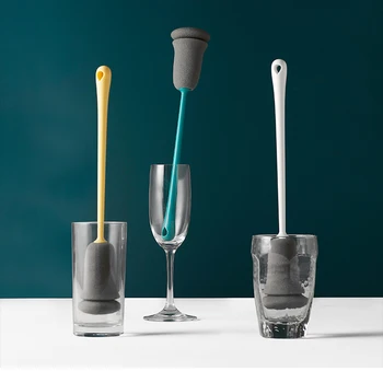 PP Sponge Long Handle Brush Kitchen Bathroom Accessories For Washing Cleaning Glass Cups Feeding Bottle Mugs Vase
PP Sponge Long Handle Brush Kitchen Bathroom Accessories For Washing Cleaning Glass Cups Feeding Bottle Mugs Vase
