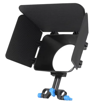 Andoer Matte Box Camshade for 15mm Rail Rod Follow Focus Rig Cage Movie Kit Film Making System for Canon DSLR Camera Camcorder
Andoer Matte Box Camshade for 15mm Rail Rod Follow Focus Rig Cage Movie Kit Film Making System for Canon DSLR Camera Camcorder