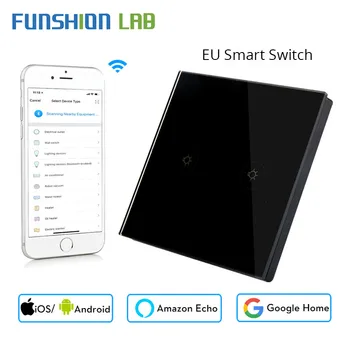 EU Type 2 Gang Socket Wifi Smart Wall Switch Mobile App Remote Control Works with Amazon Alexa Google Home No Hub Required
EU Type 2 Gang Socket Wifi Smart Wall Switch Mobile App Remote Control Works with Amazon Alexa Google Home No Hub Required