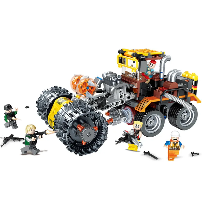 City Creator Series City police Giant armored vehicle roller Building Blocks Bricks Toys For Children Gifts
City Creator Series City police Giant armored vehicle roller Building Blocks Bricks Toys For Children Gifts