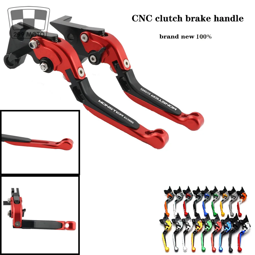 For Ducati 696 MONSTER MONSTER696 2009-2014 Adjustable Folding Extendable Motorcycle Red Brake Clutch Levers
For Ducati 696 MONSTER MONSTER696 2009-2014 Adjustable Folding Extendable Motorcycle Red Brake Clutch Levers