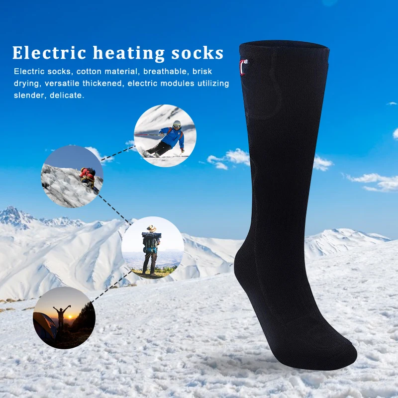 Feet Warmer Heater Heated Ski Socks Foot Wear Guard Brace Practicality Durable Black Adults Protection Wrap Outdoor Fitness
Feet Warmer Heater Heated Ski Socks Foot Wear Guard Brace Practicality Durable Black Adults Protection Wrap Outdoor Fitness