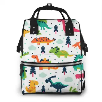 Funny Dinosaurs Baby Pattern Diaper Bag Mummy Maternity Baby Bag Travel Baby Nappy Changing Backpack Women Stroller Organizer
Funny Dinosaurs Baby Pattern Diaper Bag Mummy Maternity Baby Bag Travel Baby Nappy Changing Backpack Women Stroller Organizer