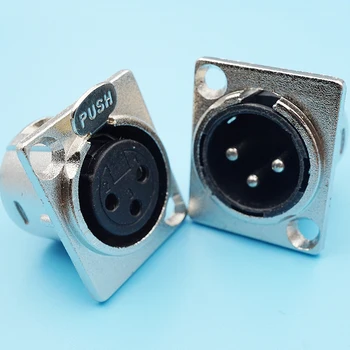 30pcs 3Pin Xlr Audio Microphone Connector Jack Cannon Male Plug Panel Speaker Balance Cable Terminal Female Jack Adapter
30pcs 3Pin Xlr Audio Microphone Connector Jack Cannon Male Plug Panel Speaker Balance Cable Terminal Female Jack Adapter