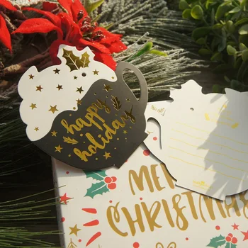 30pcs Christmas Gold Happy Holiday Beer Design Card Gift Greeting Cards Tag Gift Cards Party Invitation
30pcs Christmas Gold Happy Holiday Beer Design Card Gift Greeting Cards Tag Gift Cards Party Invitation