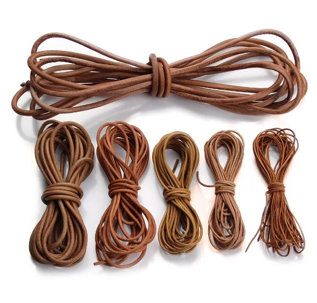 5meter/lot high quality factory color Jewelry brown real Round Genuine Leather cords Bracele Cord string Rope
5meter/lot high quality factory color Jewelry brown real Round Genuine Leather cords Bracele Cord string Rope
