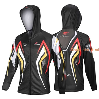 Fishing Hoodie Men DAIWA Fishing Clothing Breathable Quick Dry Short Sleeve Fishing Shirts Outdoor Sportswear Fishing Jacket 
Fishing Hoodie Men DAIWA Fishing Clothing Breathable Quick Dry Short Sleeve Fishing Shirts Outdoor Sportswear Fishing Jacket