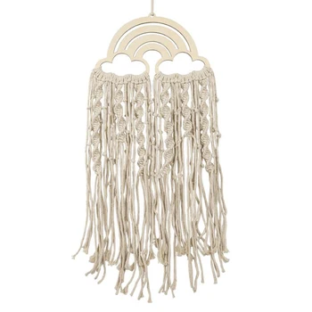 Children's Room Decoration Wall Hanging Hand-Woven Pendant for Baby Tapestry, Handmade Accent Decoration
Children's Room Decoration Wall Hanging Hand-Woven Pendant for Baby Tapestry, Handmade Accent Decoration