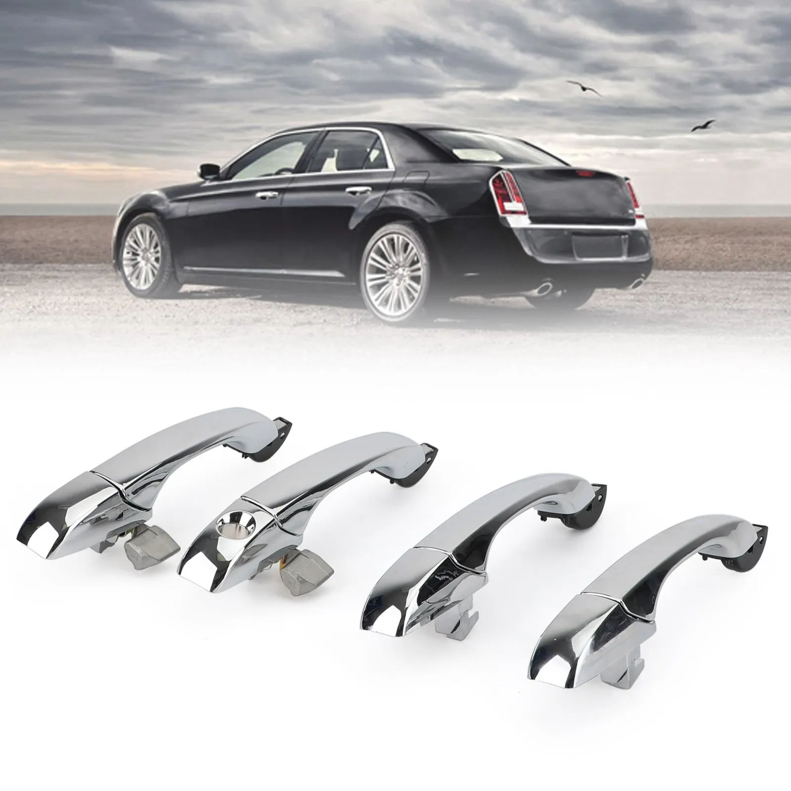 Areyourshop Exterior Door Handle For Chrysler 300 / 300C 2005 2006 2007 2008 2009 2010 4589009AH Chrome 4589009AD Car Parts
Areyourshop Exterior Door Handle For Chrysler 300 / 300C 2005 2006 2007 2008 2009 2010 4589009AH Chrome 4589009AD Car Parts