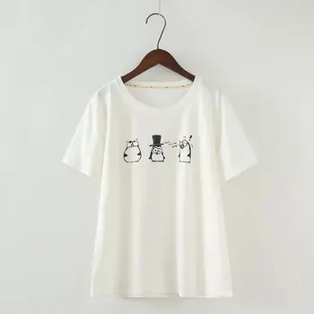 Spring Summer New Fashion Letters Print Short Sleeve O Neck CottonWomen Casual Loose T shirt Women
Spring Summer New Fashion Letters Print Short Sleeve O Neck CottonWomen Casual Loose T shirt Women