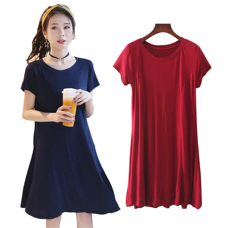 2018 Summer New Style Bit Cotton Crew Neck Short-sleeve Dress Women's Korean-style Joint Large Size Slimming Mid-length Princess
2018 Summer New Style Bit Cotton Crew Neck Short-sleeve Dress Women's Korean-style Joint Large Size Slimming Mid-length Princess