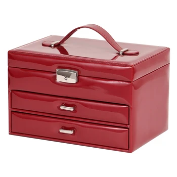 Exquisite Jewelry Box Women Leather Packaging Necklace Rings Earrings Bracelet Storage Organizer Display Gift Boxes Case
Exquisite Jewelry Box Women Leather Packaging Necklace Rings Earrings Bracelet Storage Organizer Display Gift Boxes Case
