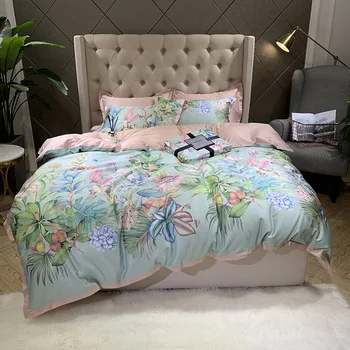 Cotton 60 sateen long-staple cotton 4-piece bedding set simple Northern Europe-style European-and American-style model room 4-pi
Cotton 60 sateen long-staple cotton 4-piece bedding set simple Northern Europe-style European-and American-style model room 4-pi