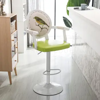 European bar stool simple lifting rotary bar chair high stool cashier chair back stool home
European bar stool simple lifting rotary bar chair high stool cashier chair back stool home
