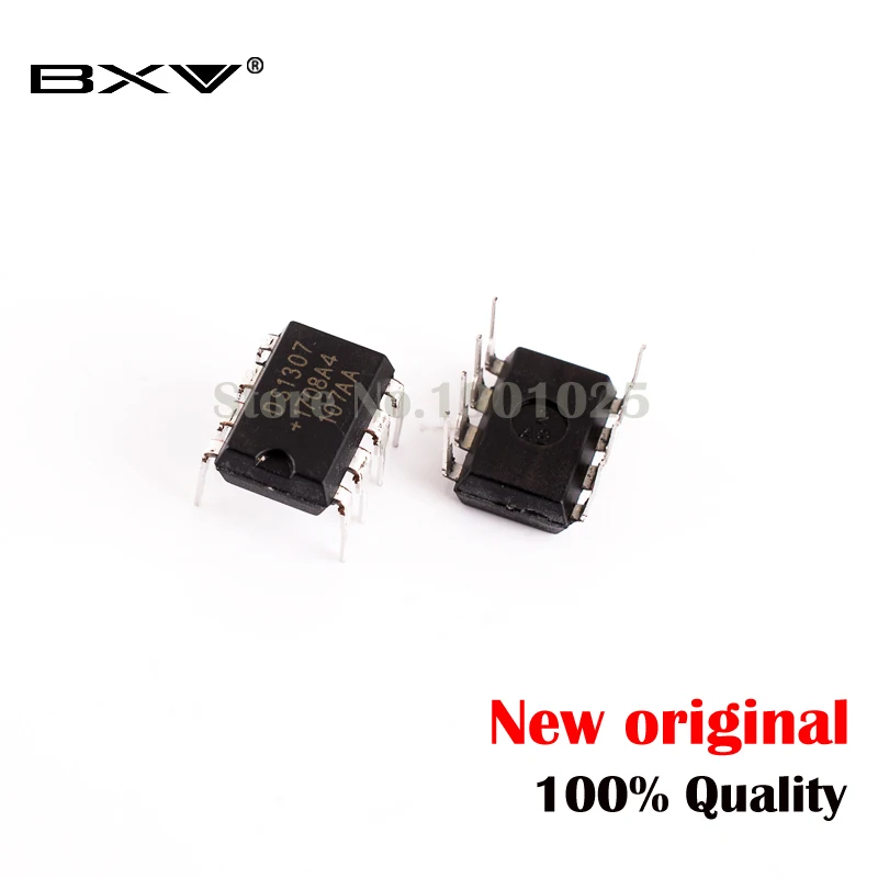 10pcs/lot DS1307 1307 DIP-8 Real Time Clock 64x8 Serial I2C RTC new original In Stock | Электронные компоненты и