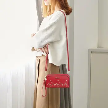 Leisure Embroidered Flower Bag Women Personality Leather Purse Messenger Shoulder Crossbody Handbag Ladies Birthday Present
Leisure Embroidered Flower Bag Women Personality Leather Purse Messenger Shoulder Crossbody Handbag Ladies Birthday Present
