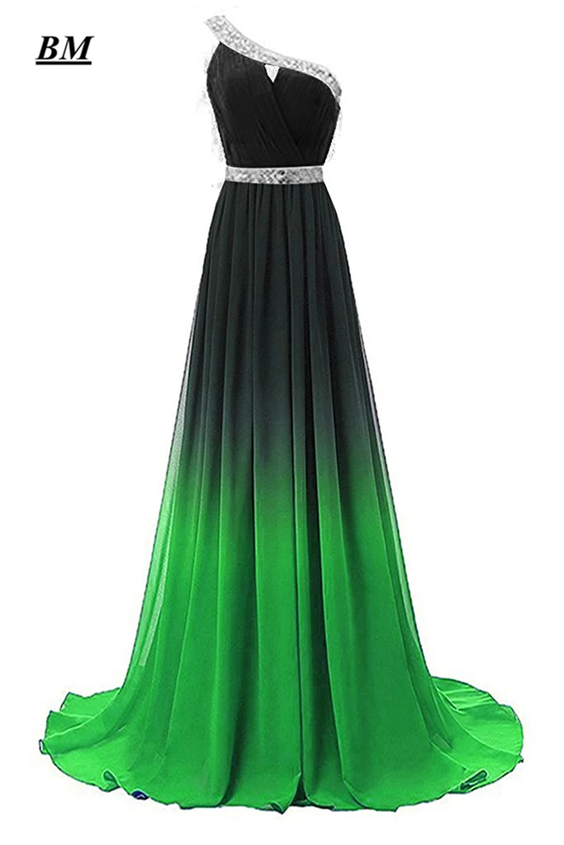 2022 Sexy Prom Dresses Gradient Chiffon Long Formal Evening Dress Plus Size Ombre Party Gown Vestido De Formatura BM219 | Свадьбы и