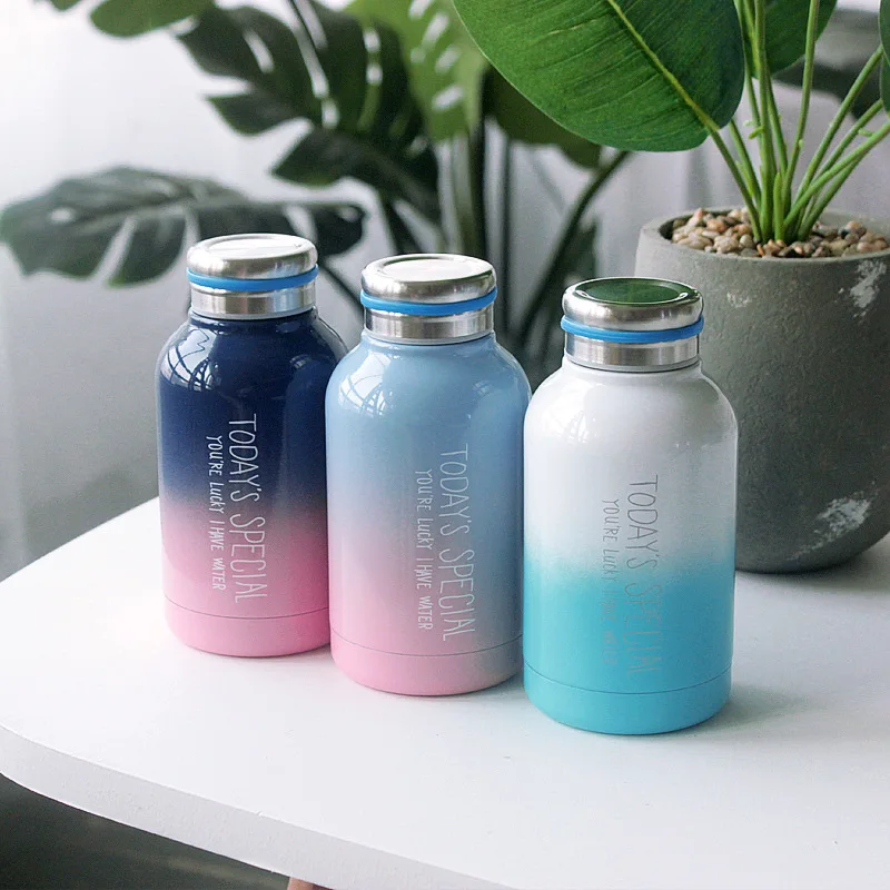 300ML Mini Kid thermos Coffee Vacuum Flasks Thermos Stainless Steel Travel Water Bottle Thermoses Cups Travel coffee Mugs
300ML Mini Kid thermos Coffee Vacuum Flasks Thermos Stainless Steel Travel Water Bottle Thermoses Cups Travel coffee Mugs