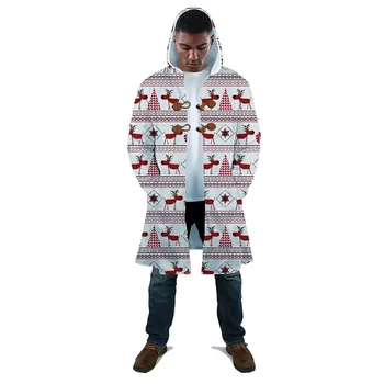 Mens New Style Autumn Winter Christmas Elk Snowflake Print Coat Trench New Fashion Long Overcoat Casual Solid Outwear Cardigan 
Mens New Style Autumn Winter Christmas Elk Snowflake Print Coat Trench New Fashion Long Overcoat Casual Solid Outwear Cardigan