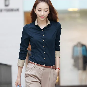 2020 Spring Autumn Blue Korean Style Slim Women Shirt Fashion Office Lady OL Workwear Tops Long Sleeve Plus Size Tie Blouse
2020 Spring Autumn Blue Korean Style Slim Women Shirt Fashion Office Lady OL Workwear Tops Long Sleeve Plus Size Tie Blouse