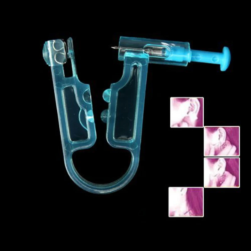 4Pcs Ear Piercing Gun Disposable Painless Healthy Asepsis Ear Piercing Gun Pierce Tool Blue Kit Tool With Ear Stud Easy To Use
4Pcs Ear Piercing Gun Disposable Painless Healthy Asepsis Ear Piercing Gun Pierce Tool Blue Kit Tool With Ear Stud Easy To Use