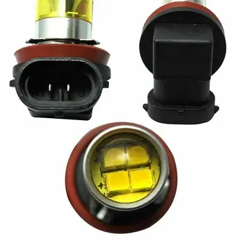 2pcs H11 H8 LED Headlight Bulbs Hi/Lo Beam Yellow Fog Lights Low Power Shock-proof Fog Light Bulb 100W 6500K 800-1000LM 12V-24V
2pcs H11 H8 LED Headlight Bulbs Hi/Lo Beam Yellow Fog Lights Low Power Shock-proof Fog Light Bulb 100W 6500K 800-1000LM 12V-24V