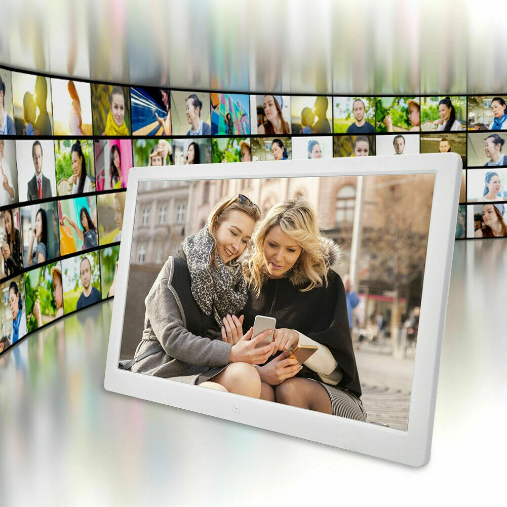 15.4 inch HD Digital Photo Frame MP3 MP4 Movie Player Alarm Photo Frames Photo Digital Photos Frames
15.4 inch HD Digital Photo Frame MP3 MP4 Movie Player Alarm Photo Frames Photo Digital Photos Frames