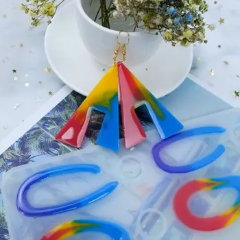 1Set Crystal Epoxy Resin Mold Earring Drop Dangle Pendant Casting Silicone Mould DXAA
1Set Crystal Epoxy Resin Mold Earring Drop Dangle Pendant Casting Silicone Mould DXAA