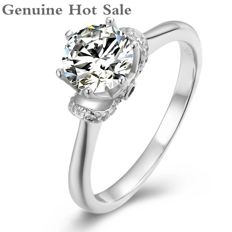 100% 925 Sterling Silver Created 1 ct Moissanite Ring for Men Women Dazzling Round Gemstone Engagement Ring Wedding Party
100% 925 Sterling Silver Created 1 ct Moissanite Ring for Men Women Dazzling Round Gemstone Engagement Ring Wedding Party