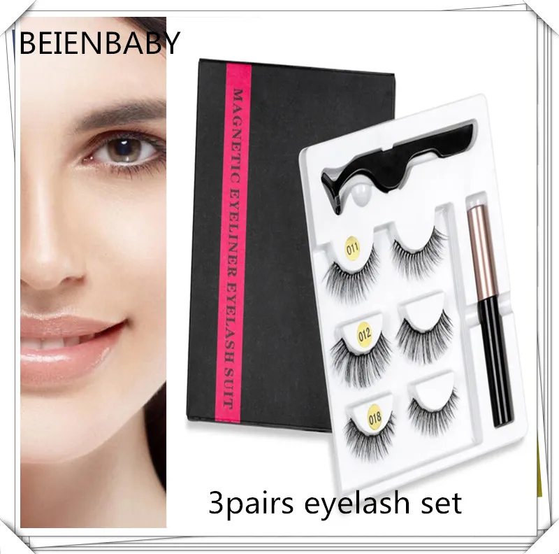 5 Magnet Eyelash Magnetic Liquid Eyeliner& Magnetic False Eyelashes & Tweezer Set Waterproof Long Lasting Eyelash Extension 
5 Magnet Eyelash Magnetic Liquid Eyeliner& Magnetic False Eyelashes & Tweezer Set Waterproof Long Lasting Eyelash Extension