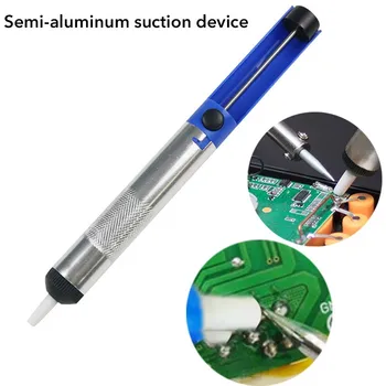 1Pcs Semi Aluminium Metal Desoldering Pump Tool Iron Desolder Hand Welding Tools Blue Durable Removal Device Vacuum Soldering
1Pcs Semi Aluminium Metal Desoldering Pump Tool Iron Desolder Hand Welding Tools Blue Durable Removal Device Vacuum Soldering