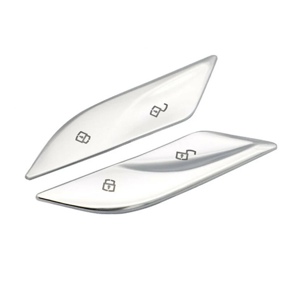 2pcs Auto Car Chrome Door Lock Buttons Panel Trim Cover ABS Silver For BMW 5 Series G30 G31 2017-2018 Car Accessories
2pcs Auto Car Chrome Door Lock Buttons Panel Trim Cover ABS Silver For BMW 5 Series G30 G31 2017-2018 Car Accessories