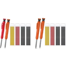 Solid Carpenter Pencil 2 Carpenter Pencils 24 Mechanical Pencil Refill Construction Woodworking Marker for Architect
Solid Carpenter Pencil 2 Carpenter Pencils 24 Mechanical Pencil Refill Construction Woodworking Marker for Architect