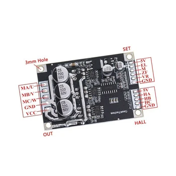 15A Motor Driver Board 500W DC12V-36V Brushless Speed Controller Controls Module Stepper Generator
15A Motor Driver Board 500W DC12V-36V Brushless Speed Controller Controls Module Stepper Generator