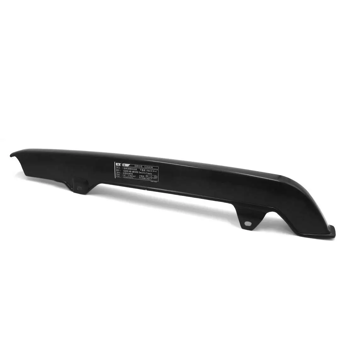 Uxcell черная пластиковая защита цепи мотоцикла защитный чехол для Honda CG125 2010 2015| |