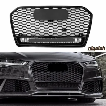 Upgrade RS6 Style Front Racing Grills for Audi A6 S6 C7.5 2016 2017 2018 Car Front Bumper Mesh Grille with Logo for Quattro
Upgrade RS6 Style Front Racing Grills for Audi A6 S6 C7.5 2016 2017 2018 Car Front Bumper Mesh Grille with Logo for Quattro