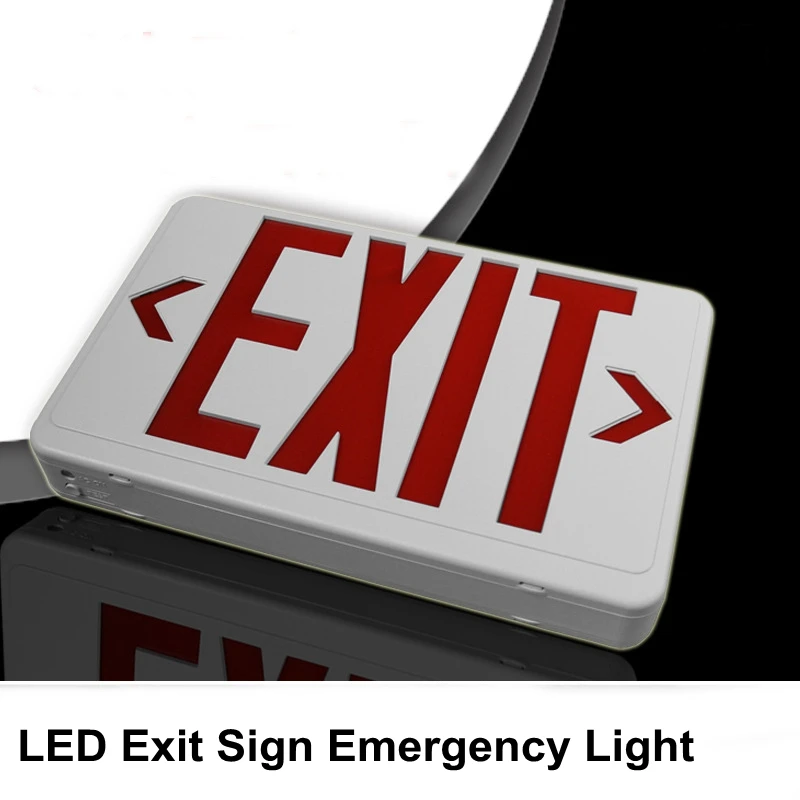 LED Exit Sign Emergency Light Indicator Light Direction Arrow Fire Disaster Emergency Lamp 110v/220v For Home Office Apartment
LED Exit Sign Emergency Light Indicator Light Direction Arrow Fire Disaster Emergency Lamp 110v/220v For Home Office Apartment