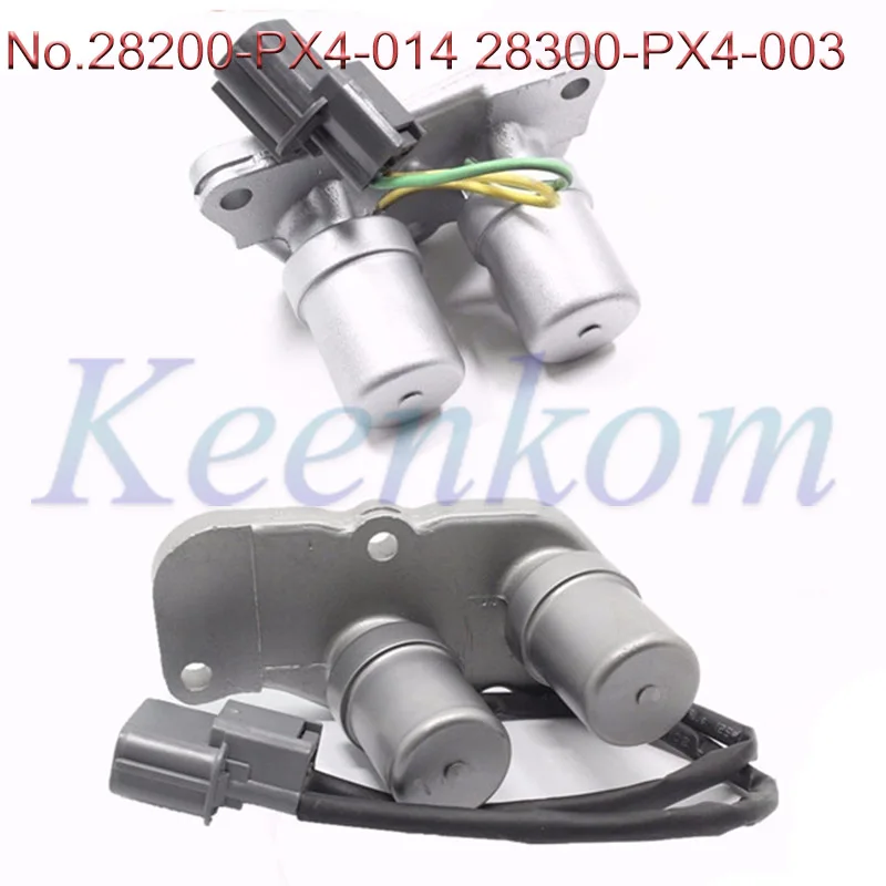 

28200-PX4-014 28300-PX4-003 Transmission Shift Control and Lock Up Solenoids Valve For Honda Accord Prelude Odyssey AT