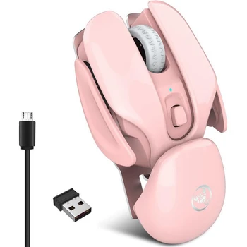 HOT-HXSJ USB Wireless Mute Mouse 1600Dpi Rechargeable Office Mouse 2.4G Optical Mouse, Ergonomic Mouse Gaming Mouse for Laptop 
HOT-HXSJ USB Wireless Mute Mouse 1600Dpi Rechargeable Office Mouse 2.4G Optical Mouse, Ergonomic Mouse Gaming Mouse for Laptop