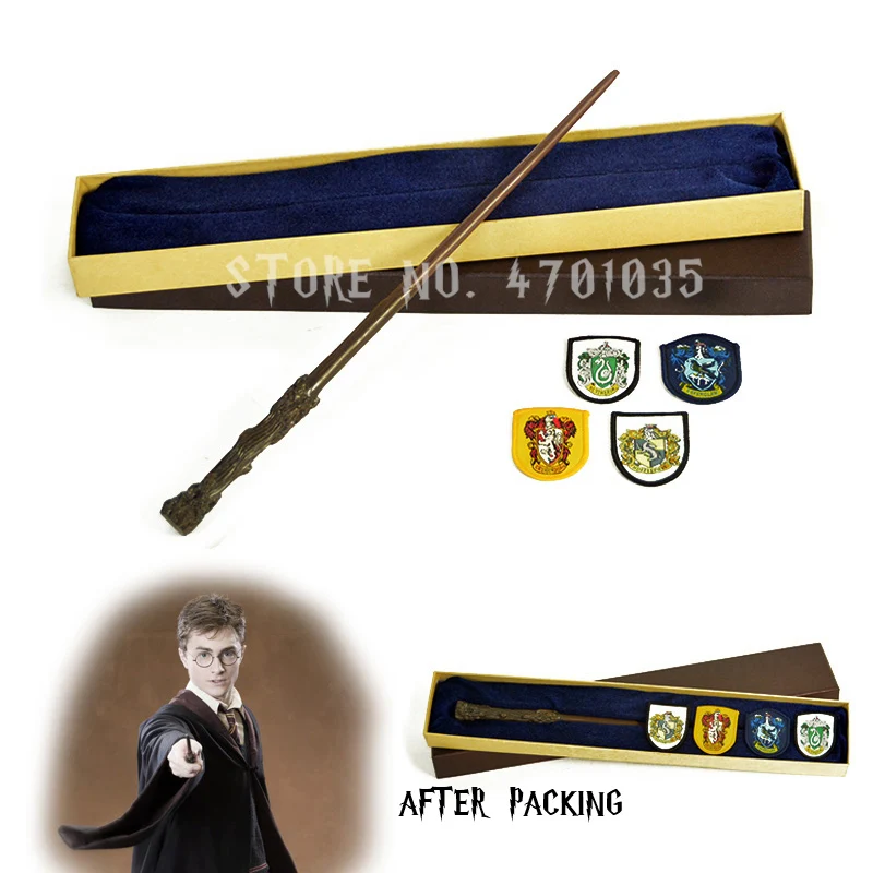 28 Kinds of Potter magic Wand With Gift Box Packing Metal-Core Magic Wand For Children Cosplay Harried Magical Wand With Gift Hd7bb40095f2646d5968b9856d2e54151l