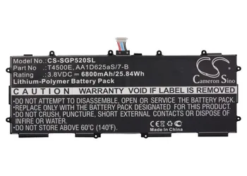 Cameron Sino AA1D625aS/7-B T4500E Battery for Samsung GT-P5210 GT-P5200 GT-P5220 Galaxy Tab 3 10.1 6800mAh
Cameron Sino AA1D625aS/7-B T4500E Battery for Samsung GT-P5210 GT-P5200 GT-P5220 Galaxy Tab 3 10.1 6800mAh