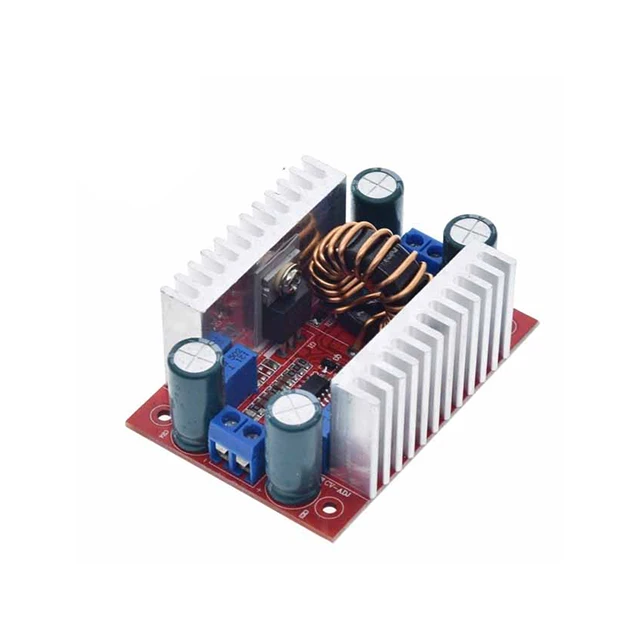 A18-- DC 400W 15A Step-up Boost Converter Constant Current LED Driver 8.5-50V to 10-60V Voltage Charger Step Up Module
A18-- DC 400W 15A Step-up Boost Converter Constant Current LED Driver 8.5-50V to 10-60V Voltage Charger Step Up Module