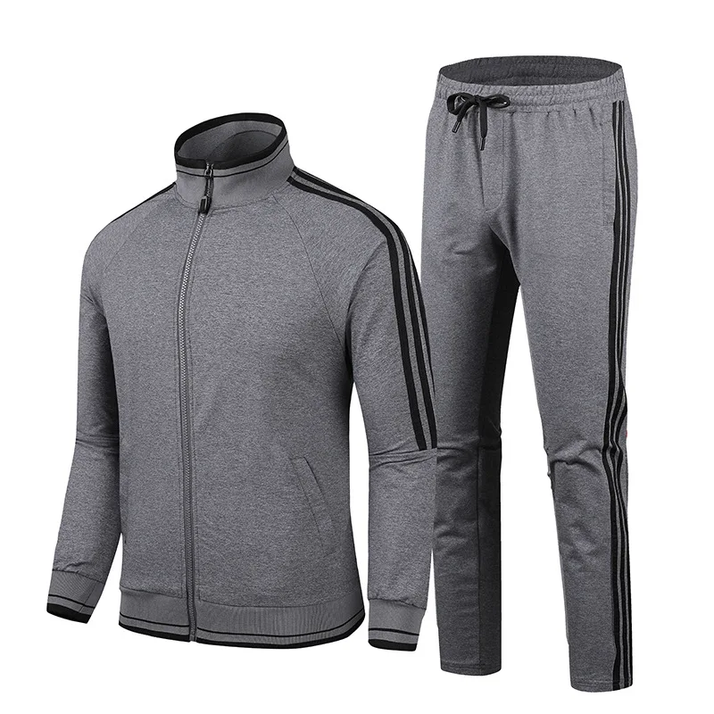 Autumn Men Sportswear Tracksuit Zip Up Stripe Printed Jacket Sweatshirt+pant Running Jogging Fitness Gym Casual Set Sport Suit
Autumn Men Sportswear Tracksuit Zip Up Stripe Printed Jacket Sweatshirt+pant Running Jogging Fitness Gym Casual Set Sport Suit