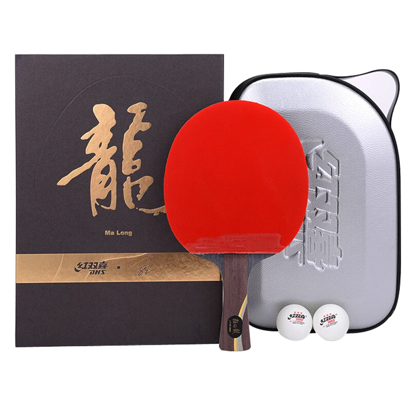 DHS Hurricane Ma Long Set Arylate Carbon ALC Original Skyline 3 + Tinarc rubber Table Tennis Racket ping pong bat paddle
DHS Hurricane Ma Long Set Arylate Carbon ALC Original Skyline 3 + Tinarc rubber Table Tennis Racket ping pong bat paddle