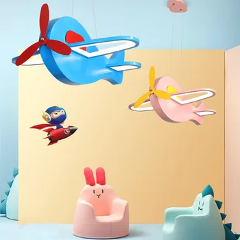 Blue/pink aircraft led chandelier For Kid room Children's room hanglamp Iron+acrylic Modern chandelier lighting light fixtures 
Blue/pink aircraft led chandelier For Kid room Children's room hanglamp Iron+acrylic Modern chandelier lighting light fixtures