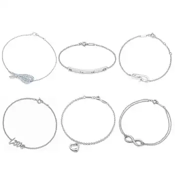 SL 05 TFB TTFF Original 925 Sterling Silver Bracelet Fashion Bracelet Wedding Party Anniversary Day Women Bracelet Jewelry Gift
SL 05 TFB TTFF Original 925 Sterling Silver Bracelet Fashion Bracelet Wedding Party Anniversary Day Women Bracelet Jewelry Gift