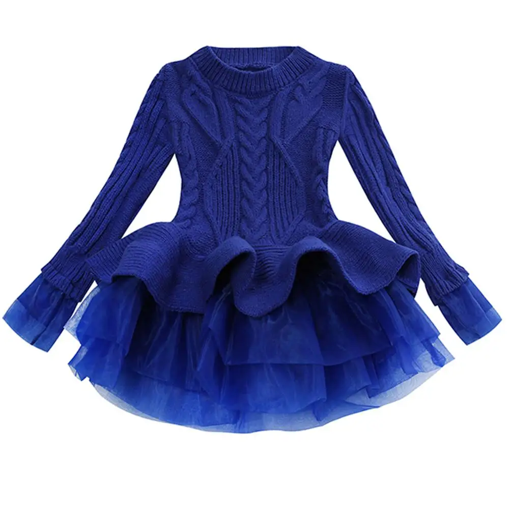 Girls Sweater Children Party Dresses For Baby Girls Full Sleeve Winter Knitted Sweater Pleated Vestidos Christmas Dress
Girls Sweater Children Party Dresses For Baby Girls Full Sleeve Winter Knitted Sweater Pleated Vestidos Christmas Dress