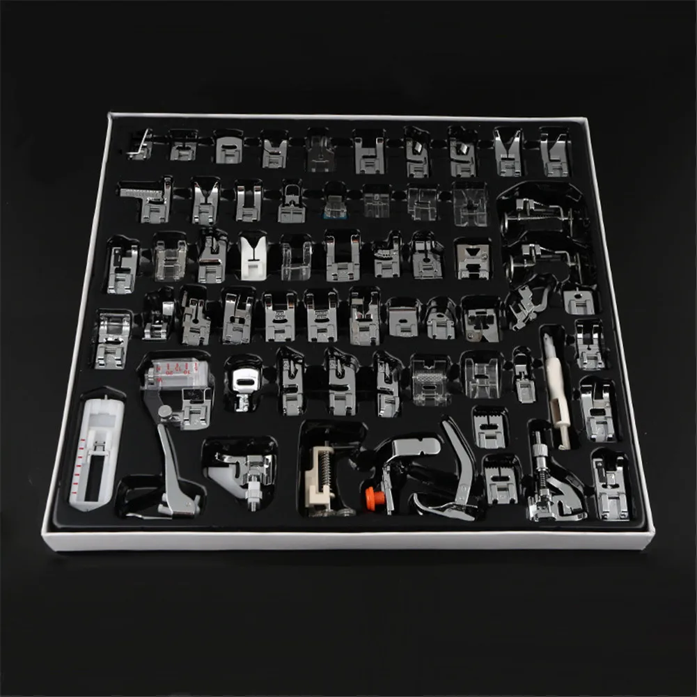 Presser Feet Set with Manual Adapter Sewing Machine Foot Kit Compatible for Brother Babylock Hogard
Presser Feet Set with Manual Adapter Sewing Machine Foot Kit Compatible for Brother Babylock Hogard