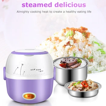 220V Mini Rice Cooker Electric Cooking Machine Single/Double Layer Available Hot Pot Multi Electric Rice Cooker EU Plug
220V Mini Rice Cooker Electric Cooking Machine Single/Double Layer Available Hot Pot Multi Electric Rice Cooker EU Plug