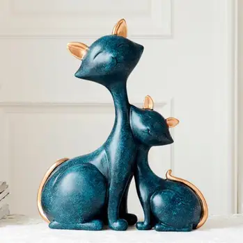 Resin Cute Sales Couple Cat Decoration cat ornaments Crafts Animal Home accessories Statue cat decoration crafts Home decoration 
Resin Cute Sales Couple Cat Decoration cat ornaments Crafts Animal Home accessories Statue cat decoration crafts Home decoration